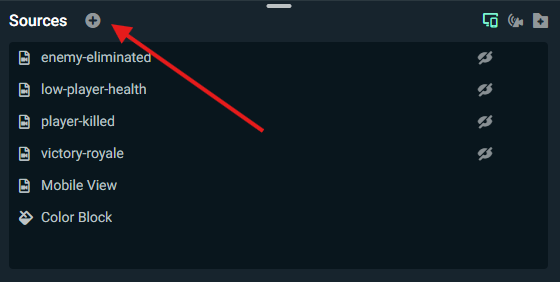 Add a source in Desktop